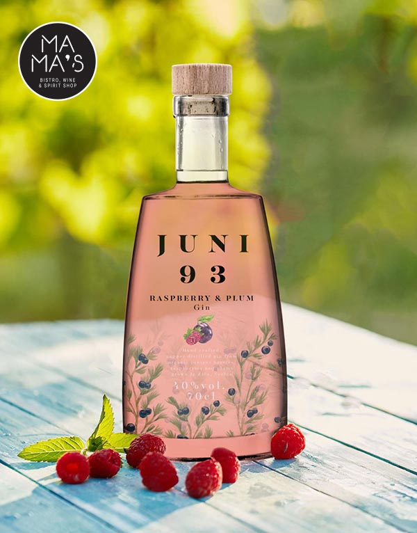 JUNI 93 Raspberry & Plum gin